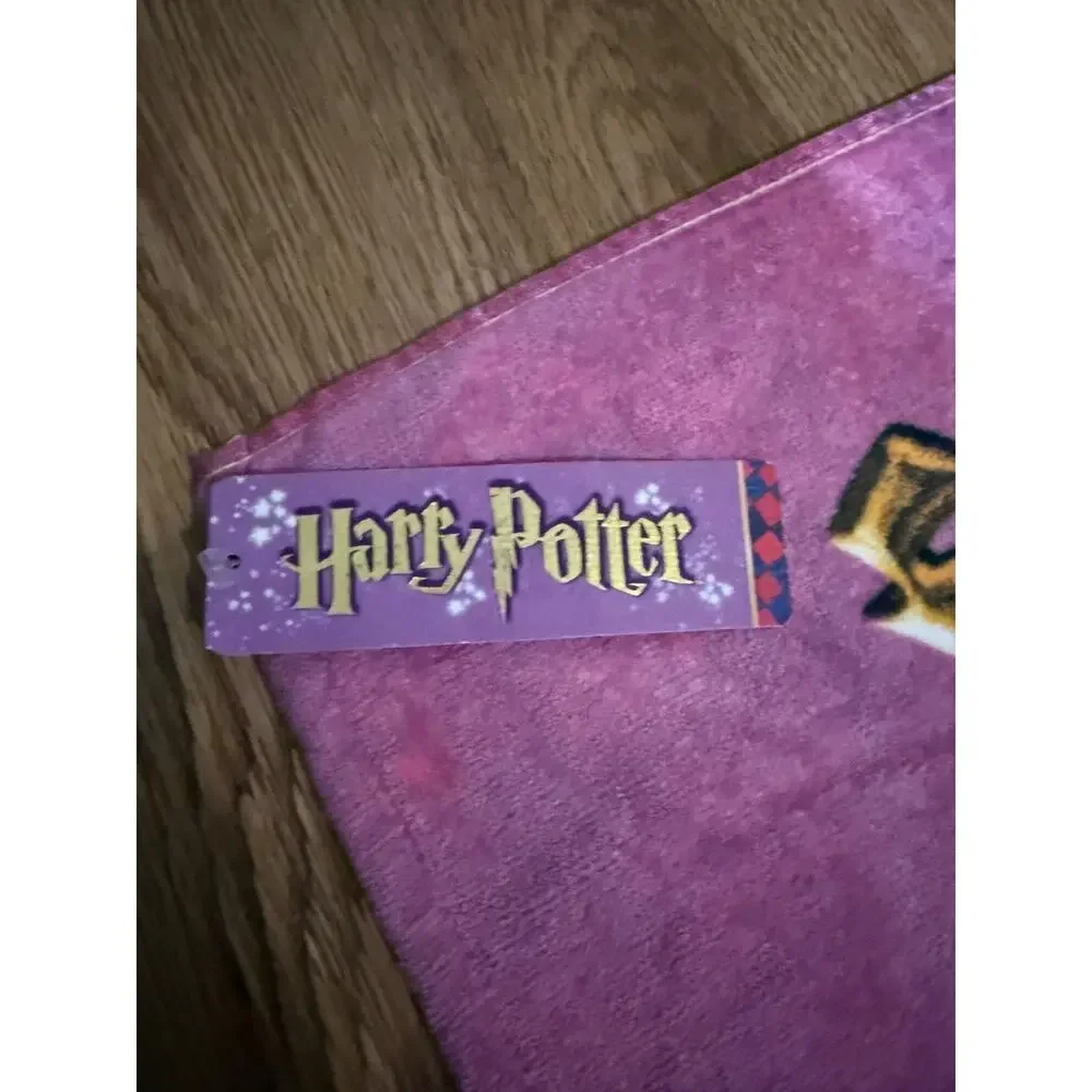 Vintage 2001 Harry Potter Sorcerer's Stone Beach Towel NOS Tags Style 4111